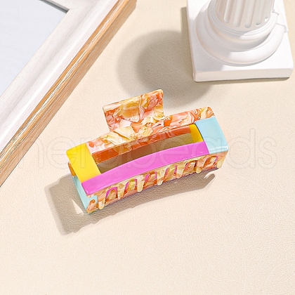 Acetic Acid Claw Hair Clips PW-WGE585B-02-1