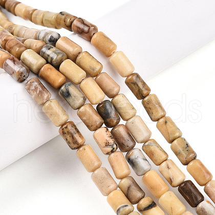 Natural Yellow Opal Beads Strands G-N346-01B-08-1