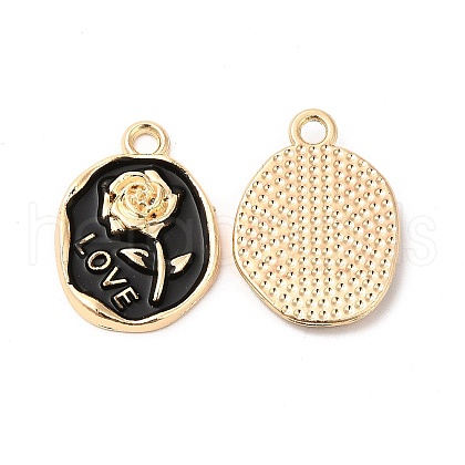 Alloy Enamel Pendants ENAM-C005-10G-02-1