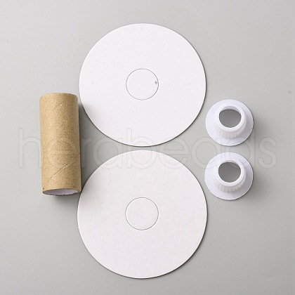 Paper Thread Winding Bobbins DIY-WH0032-52E-1