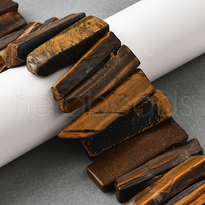 Natural Tiger Eye Beads Strands G-S386-D03-1
