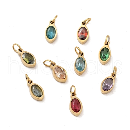 PVD Vacuum Plating 304 Stainless Steel Pendants STAS-D189-04G-1