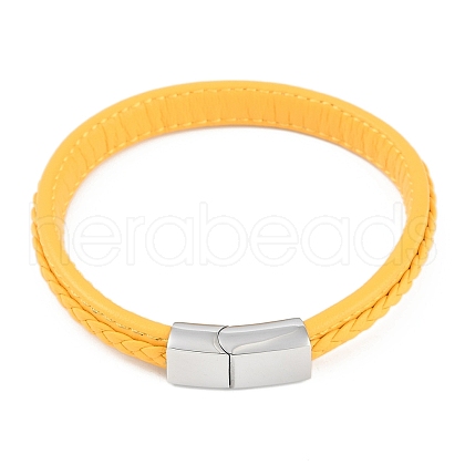 Microfiber Leather Cord Bracelets BJEW-P328-03P-1