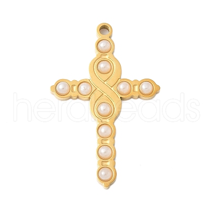 304 Stainless Steel Pendants STAS-R168-21G-1
