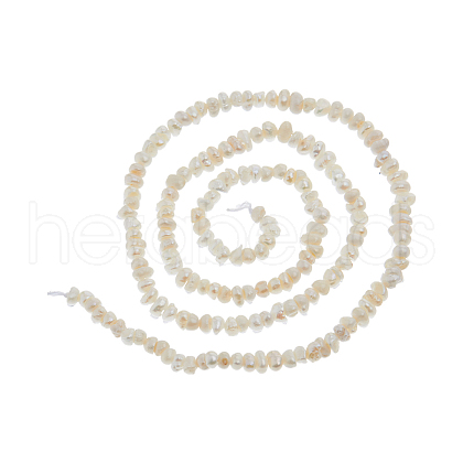 FIBLOOM 1 Strand Natural Cultured Freshwater Pearl Beads Strands PEAR-FI0001-12-1
