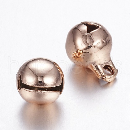 Ion Plating(IP) 304 Stainless Steel Bell Charms X-UNKW-N0001-03RG-1