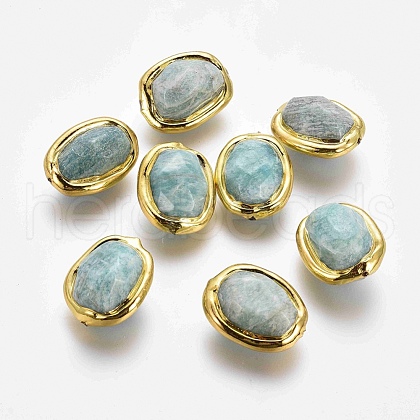 Natural Amazonite Beads G-F633-04E-1