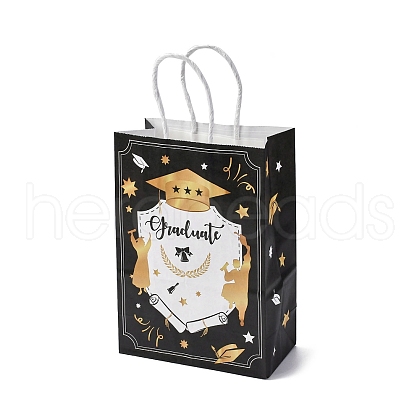 Graduation Theme Rectangle Paper Bags CARB-F012-01C-1