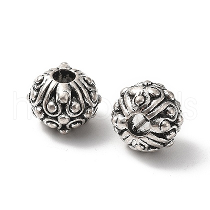 Tibetan Style Alloy Beads PALLOY-F317-03AS-1