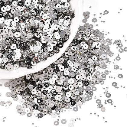 Ornament Accessories Plastic Paillette Beads X1-PVC-R014-3mm-01-1