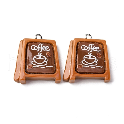 Resin Pendants FIND-Z084-05P-02-1