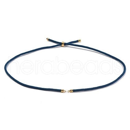 Nylon Cords Necklace Making AJEW-P116-03G-40-1