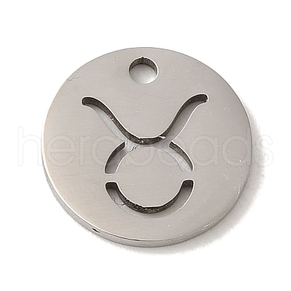 Non-Tarnish 201 Stainless Steel Charms STAS-E217-10P-02-1