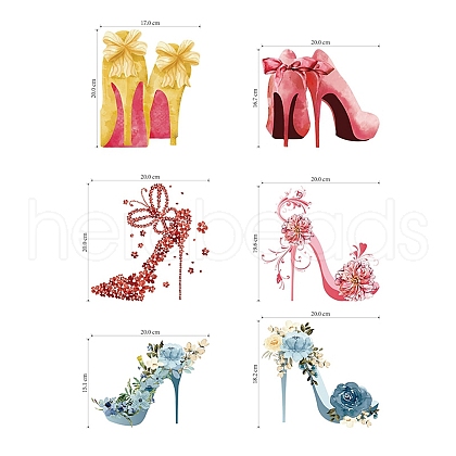PET Heat Transfer Film Logo Stickers Set DIY-WH0230-040-1