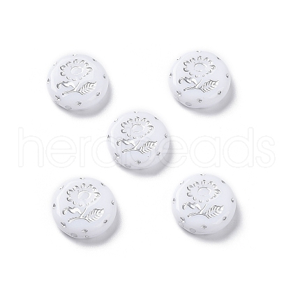 Opaque Acrylic Beads OACR-G016-27D-1