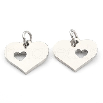 Non-Tarnish 304 Stainless Steel Pendants A-STAS-Q201-T457S-1