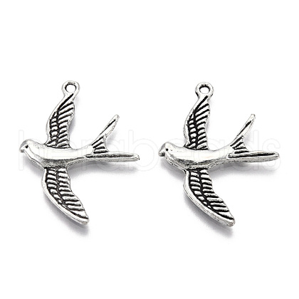 Tibetan Style Alloy Pendants TIBEP-T011-01AS-1