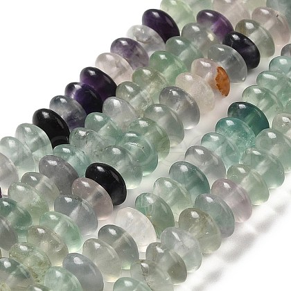 Natural Fluorite Beads Strands G-Z030-A05-01-1