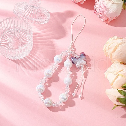 Acrylic Mobile Straps HJEW-JM03323-03-1