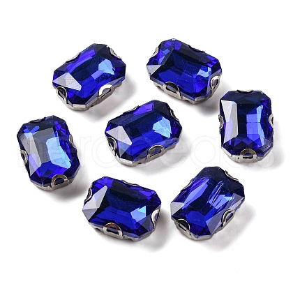 Rectangle Sew on Rhinestone RGLA-L028-05E-11-1