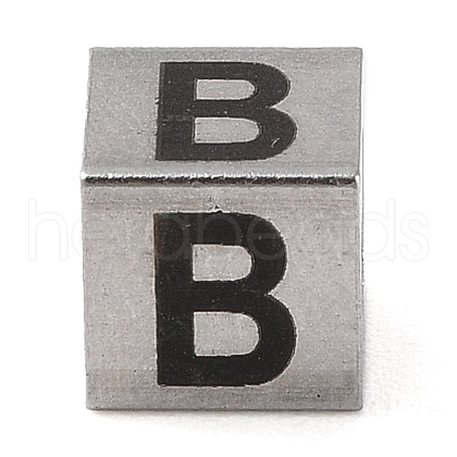 Tarnish Resistant 201 Stainless Steel European Beads STAS-M058-01B-P-1