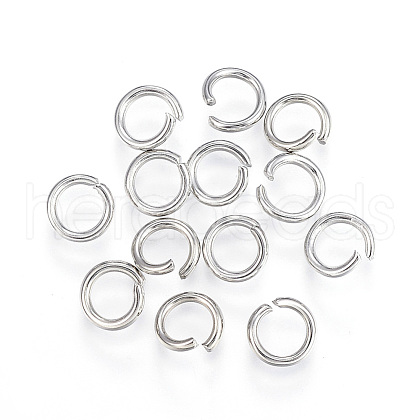 Tarnish Resistant 304 Stainless Steel Jump Rings A-STAS-F110-06P-1