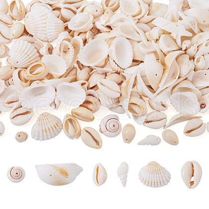 Beadthoven DIY Natural Shell Jewelry Making Finding Kits DIY-BT0001-37-1