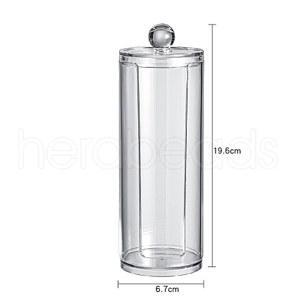 Transparent Plastic Storage Box PW-WG25105-10-1