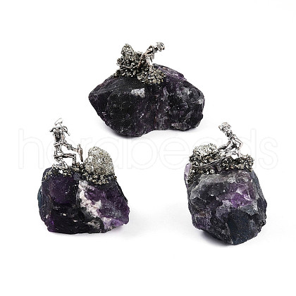 Natural Fluorite Cluster Base Sculpture G-N347-03A-1
