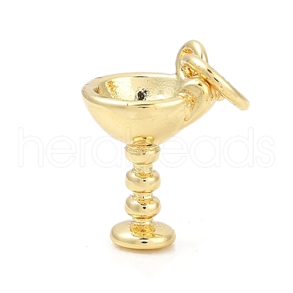 Brass Pendants KK-U062-66G-1