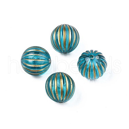 Plating Acrylic Beads X-PACR-N008-014-1