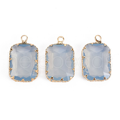 Transparent Glass Pendants GLAA-S193-005-A03-1