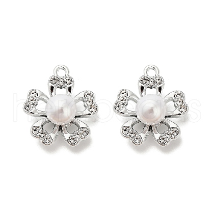 Alloy Crystal Rhinestone Pendants FIND-I043-08P-1