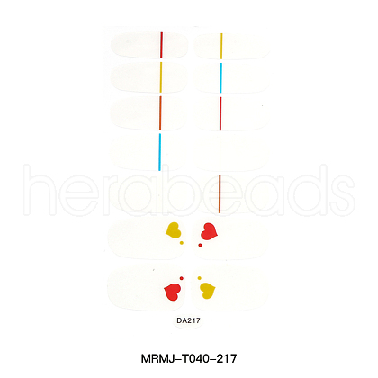 Full Cover Nail Art Stickers MRMJ-T040-217-1