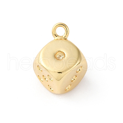 Brass Pendants KK-V016-12G-1