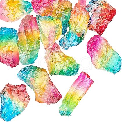 Natural Quartz Crystal Beads G-NB0001-12-1