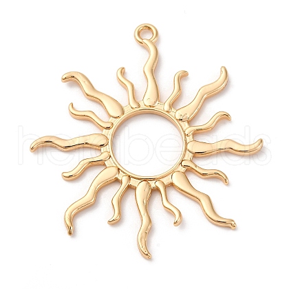 Brass Big Pendants KK-Z112-16G-1