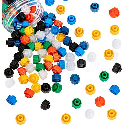 GLOBLELAND Plastic Syringe Caps DIY-GB0001-01-1