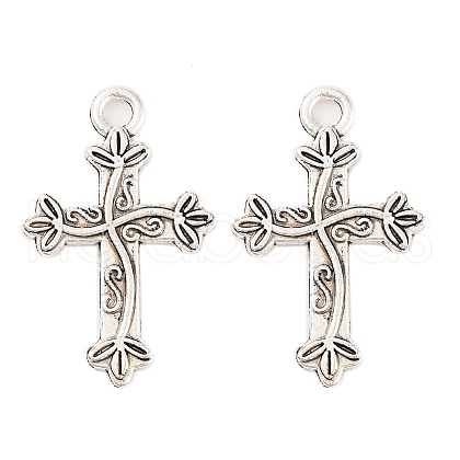 Tibetan Style Zinc Alloy Pendants TIBEP-R334-084AS-RS-1