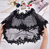 Detachable Polyester Bridal Lace Shawls AJEW-WH0248-32A-3