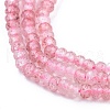 Natural Strawberry Quartz Beads Strands G-R475-007-3