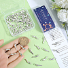 SUNNYCLUE 80Pcs Tibetan Style Alloy Pendants FIND-SC0010-52-3