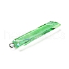 Electroplated Natural Quartz Pendants G-P315-B01-03P-2