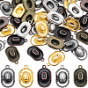 SUNNYCLUE 60Pcs 5 Colors Tibetan Style Alloy Hat Pendants FIND-SC0010-86-1