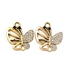 Alloy Rhinestone Pendants PALLOY-S052-02G-A-1