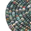 Natural Indian Agate Beads Strands G-P575-A08-6x4mm-3
