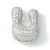 Rack Plating Brass Cubic Zirconia Pendants KK-S378-02P-U-1