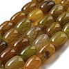 Natural Dragon Veins Agate Beads Strands G-A223-D11-01G-2