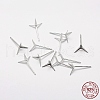 925 Sterling Silver Earrings Settings STER-P032-12S-3