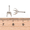 304 Stainless Steel Stud Earring Findings STAS-B091-02C-06P-3
